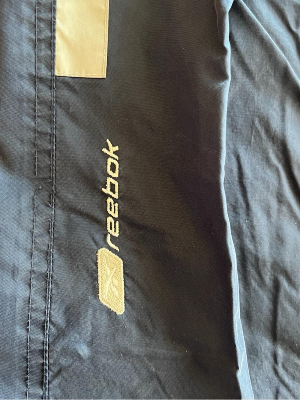 Reebok Men's Navy Blue and Silver Track Pants - Picture 4 of 5